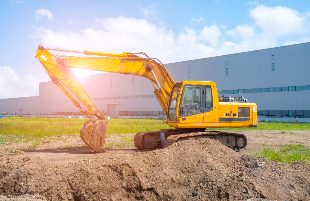 Beneficios de alquilar maquinaria de construcción